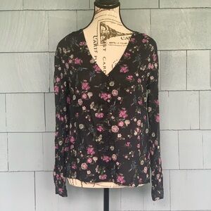SOLD Lucky Brand Floral Blouse